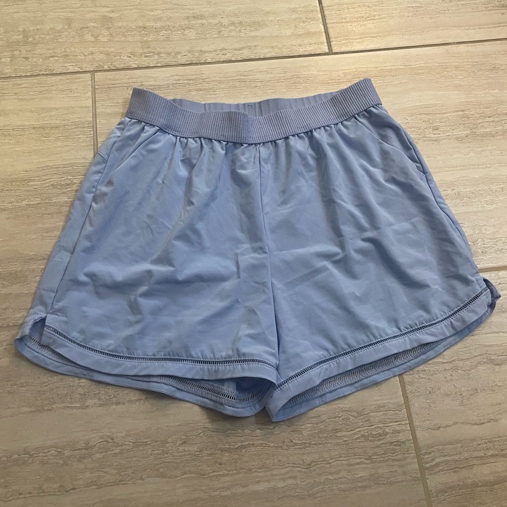 All in motion light blue athletic shorts size kids XL